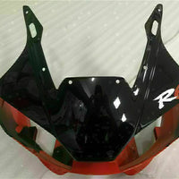 MS Injection Mold Red White Black Fairing Fit for Yamaha 1998-2002 YZF R6 i022