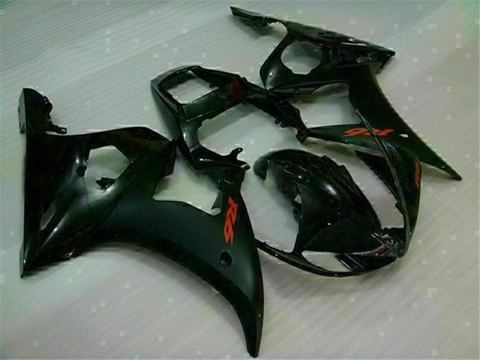 MS Injection Black Plastic Fairing Fit for Yamaha YZF 2003-2005 R6 & 06-09 R6S g009