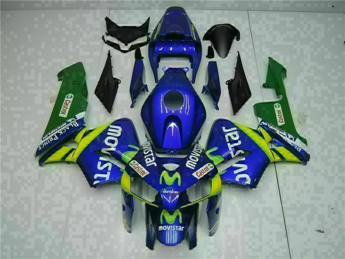 MSA Injection Blue Fairing Fit for Honda 2005-2006 CBR600RR Cowl Bodywork u095