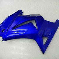 MSA Fit for  2008-2012 EX250 250R ABS Glossy Blue Injection Fairing m010