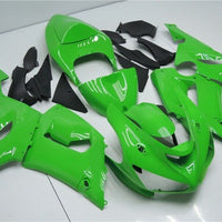 NT Green Cowl Set Fairing Fit for ZX6R 636 2005 2006 Injection Molded Set N010
