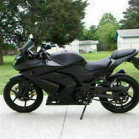 NT Fit for  2008-2012 EX250 250R Matte Black Injection Fairing Kit R001