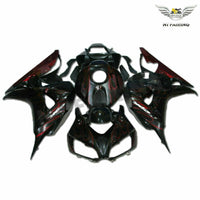 MS Injection Red Flame Kit Fairing Fit for Honda 2006-2007 CBR1000RR Set u076