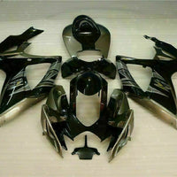 MSB Injection Black Gray Fairing Fit for  2006 2007 GSXR 600 750 o080