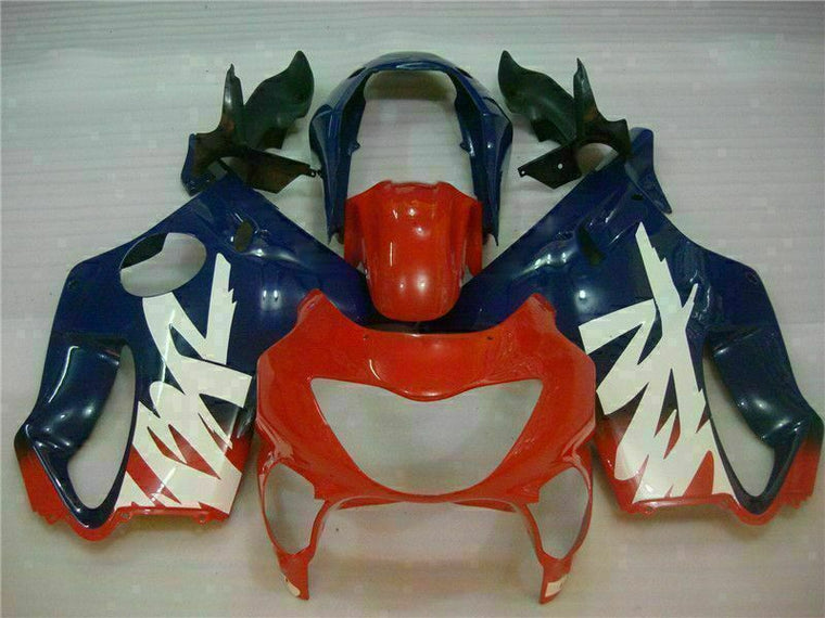 NT Fairing Fit for Honda 1999-2000 CBR600 F4 U021- Red Blue | ABS Injection