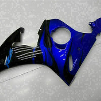 MS Injection Black Blue Fairing Fit for Yamaha YZF 2003-2005 R6 & 06-09 R6S j044