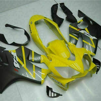 MS Injection Mold Yellow Black Fairing Fit for Honda 2004-2007 CBR600 F4I u001