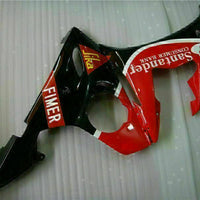 MS Injection ABS Black Red Fairing Fit for Yamaha YZF 2003-2005 R6 & 06-09 R6S g031
