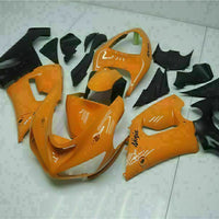 Fit for  Ninja 2005-2006 ZX6R 636 Orange New Injection Fairing Kit t014T