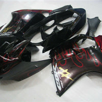 MSA Red Flame Injection  Fairing ABS Fit for Honda 1996-2007 CBR1100XX u005