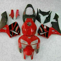 MSA Injection Red Set Fairing Fit for Honda 2005-2006 CBR600RR Kit Plastic u040
