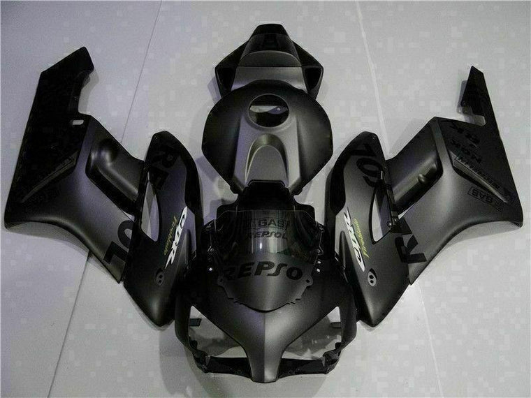 US STOCK NT Injection Mold Fairing Black Fit for ABS Honda CBR1000RR 2004-2005 N093 Available in CA