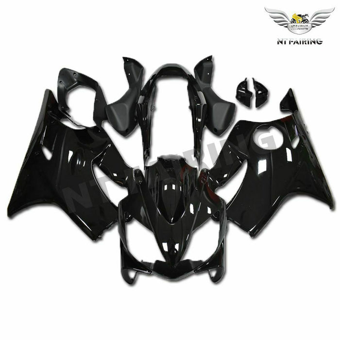 MSA Injection Glossy Black Fairing Fit for Honda 2004-2007 CBR600 F4I WTH f023