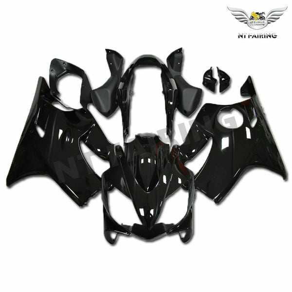 MSA Injection Glossy Black Fairing Fit for Honda 2004-2007 CBR600 F4I WTH f023