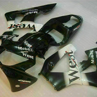 MS Injection Mold Fairing Black Kit Fit for ABS Honda CBR929RR 2000-2001 u021
