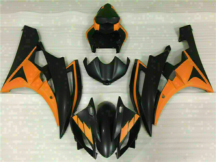MSB Injection Mold Yellow Plastic Fairing Fit for Yamaha 2006-2007  YZF R6 i044