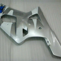 MSB Injection Silver Black Fairing Fit for  2001-2003 GSXR 600 750 l069