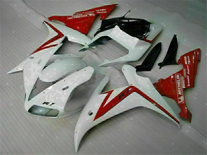 MSB Injection Mold Kit Red Plastic Fairing Fit for Yamaha 2002-2003 YZF R1 g024