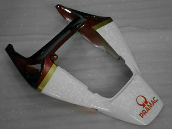 MS Injection Mold Fairing White Red Fit for ABS Honda CBR1000RR 2004-2005 u080