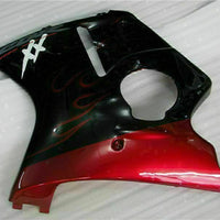 MS Injection Red Flame Fairing ABS Kit Fit for Honda 1996-2007 CBR1100XX u018