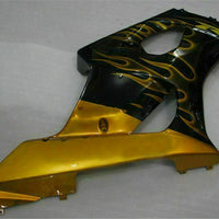 MS Injection New Gold Black Fairing Kit Fit for  2003-2004 GSXR 1000 p023