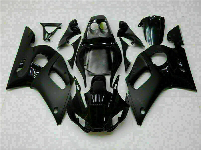 MSB Injection Mold Black Plastic Fairing Fit for Yamaha 1998-2002 YZF R6 j048