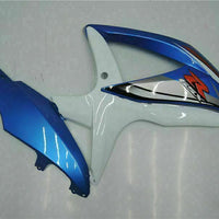 MSB Injection Blue White Fairing Fit for  2008-2010 GSXR 600 750 n063