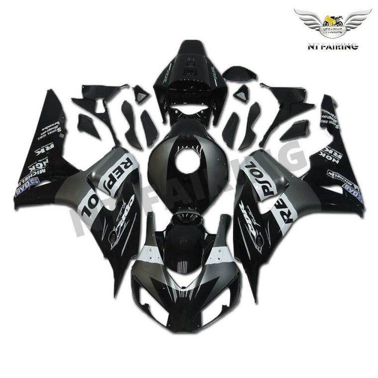 NT Fairing Fit for Honda 2006-2007 CBR1000RR N100- Black | ABS Injection, US Stock