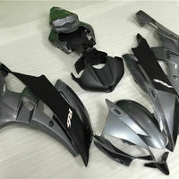 MS Injection Bodywork Grey Black Fairing Fit for Yamaha 2006-2007 YZF R6 g060