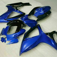 MSB Injection Mold Blue Fairing Set Fit for  2006 2007 GSXR 600 750 o059