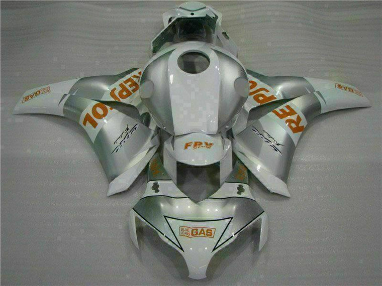NT Fairing Fit for Honda 2008-2011 CBR1000RR U069- Silver | ABS Injection