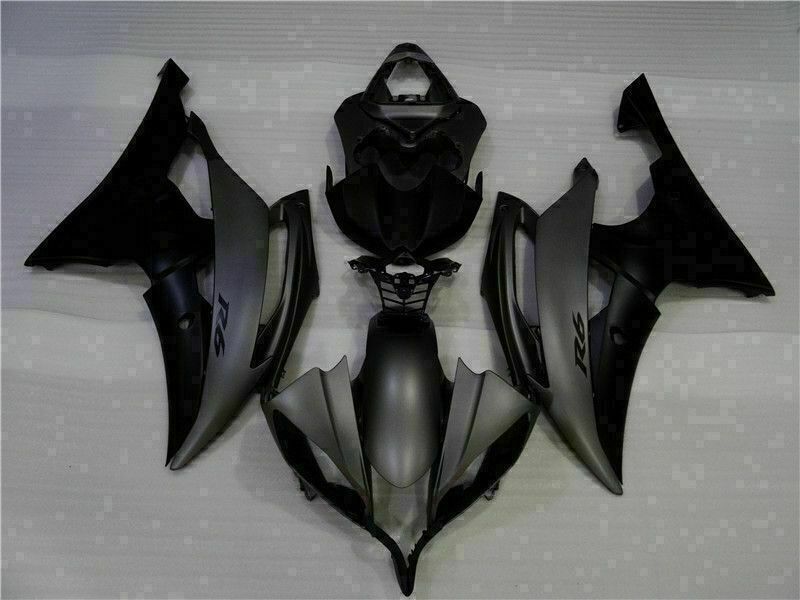 NT Fairing Fit for Yamaha 2008-2016 YZF-R6 G029- Matte Black Matte Gray | ABS Injection