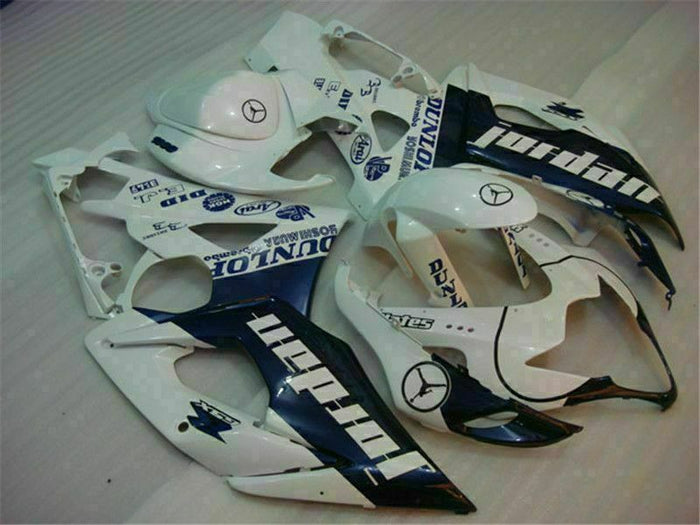MS Injection Plastic White Kit Fairing Fit for  2005-2006 GSXR 1000 r026