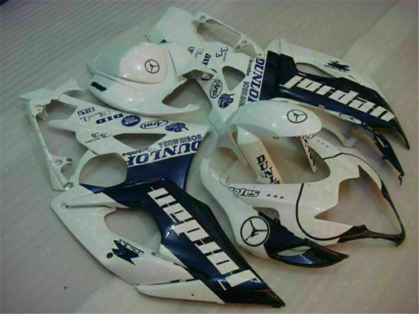 MS Injection Plastic White Kit Fairing Fit for  2005-2006 GSXR 1000 r026