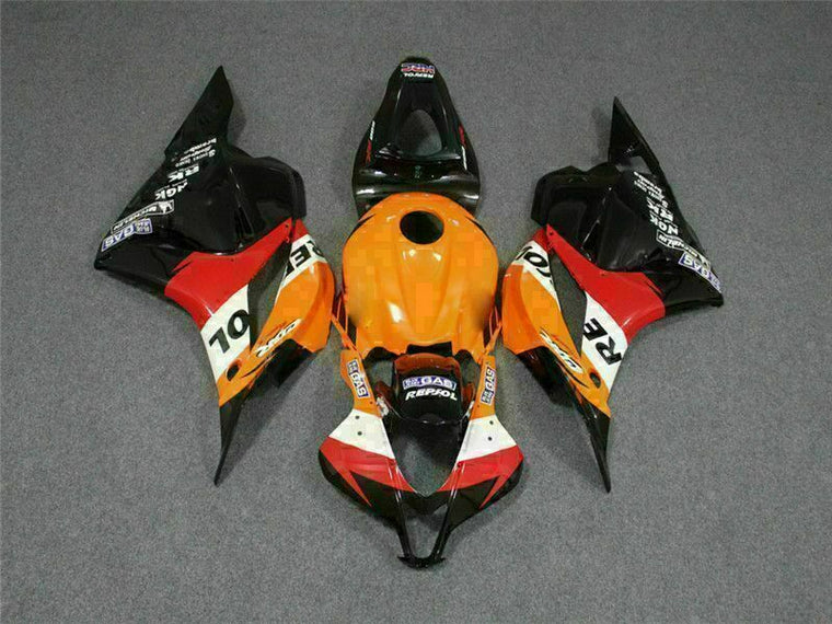 NT Fairing Fit for Honda 2009-2012 CBR600RR U010- Msa Red Orange | ABS Injection