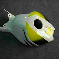 MS Injection New Yellow White Fairing Fit for Honda 2006-2007 CBR1000RR u0115