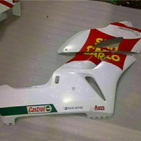 MS Injection Mold Fairing White Red Fit for ABS Honda CBR1000RR 2004-2005 u056