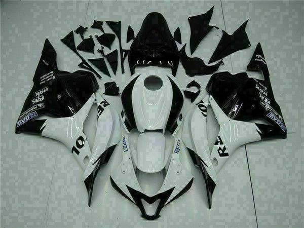 MSA Injection Plastic White Fairing Kit Fit for Honda 2009-2012 CBR600RR v019