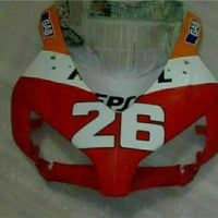 MS Injection Mold Fairing Orange Red Fit for ABS Honda CBR1000RR 2004-2005 u091