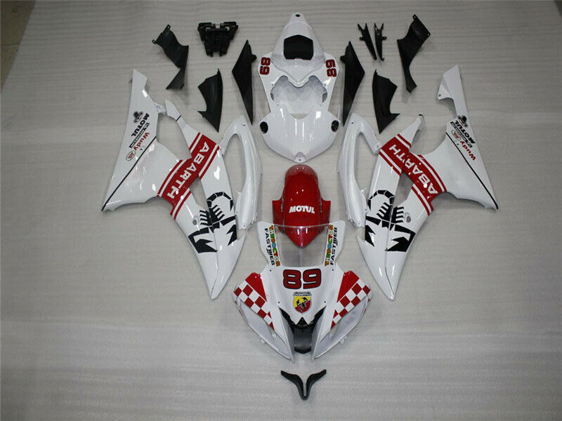 NT Fairing Fit for Yamaha 2008-2016 YZF-R6 U026- Msa White | ABS Injection