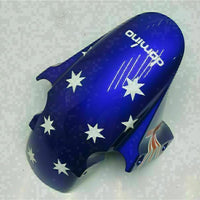 MSA Injection White Blue Plastic Fairing Fit for Honda 2003-2004 CBR600RR u073