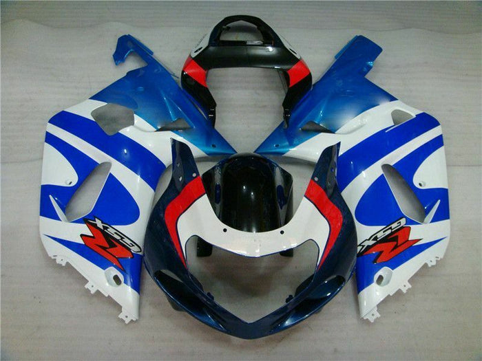 MSB Injection Mold  Blue Fairing Fit for  2001-2003 GSXR 600 750 k023