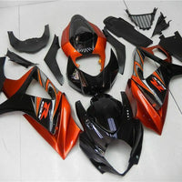 NT Injection Mold Brown Black Fairing Kit Fit for  2007-2008 GSXR1000 N001