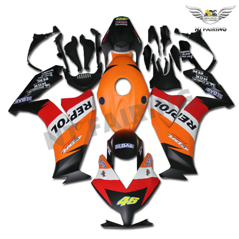 NT Fairing Fit for Honda 2012-2016 CBR1000RR U004- Orange Black | ABS Injection