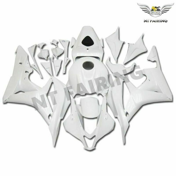 MSA Injection Pearl White Fairing Cowl Fit for Honda 2007-2008 CBR600RR WTH u005