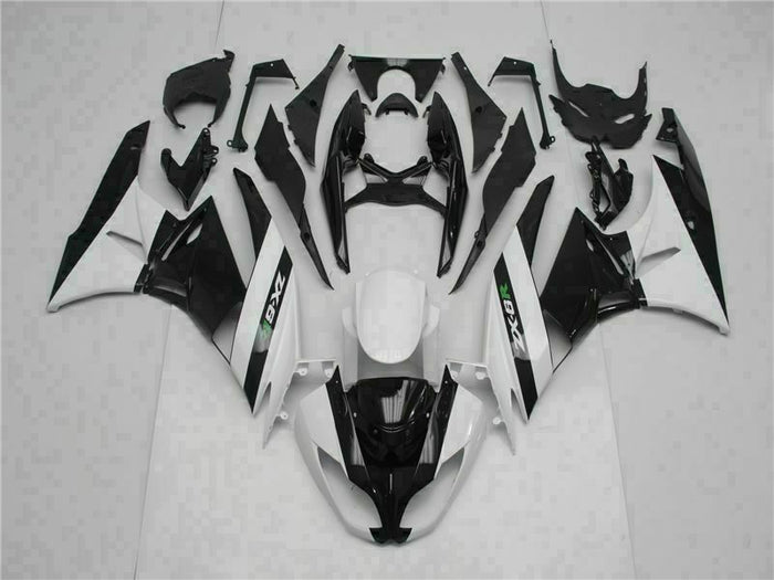 MSA Injection Mold Fairing Kit Fit for  2009-2012 ZX6R ZX-6R Plastic n0t