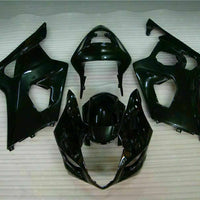 MS Injection New Glossy Black Fairing Fit for  2003-2004 GSXR 1000 r040