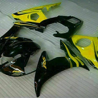 MS Injection Yellow Black Fairing Fit for Yamaha YZF 2003-2005 R6 & 06-09 R6S g028