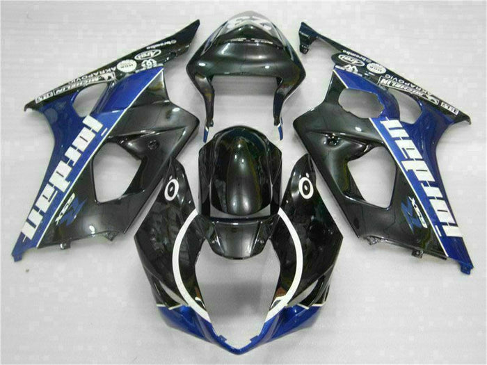 MS Injection Black Blue Bodywork Fairing Fit for  2003-2004 GSXR 1000 q042