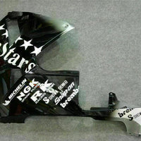 MSA Injection Mold Fairing Fit for Honda 2005-2006 CBR600RR Black Plastic u015